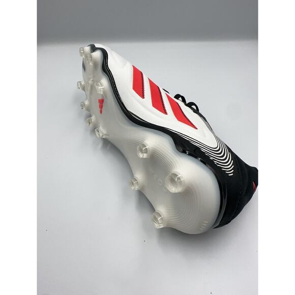 Adidas Copa Pure III Pro FG White Red Black Soccer Cleats Men’s 10 ID9042 main image 4